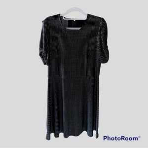 Michael Kors Black and Silver dress.